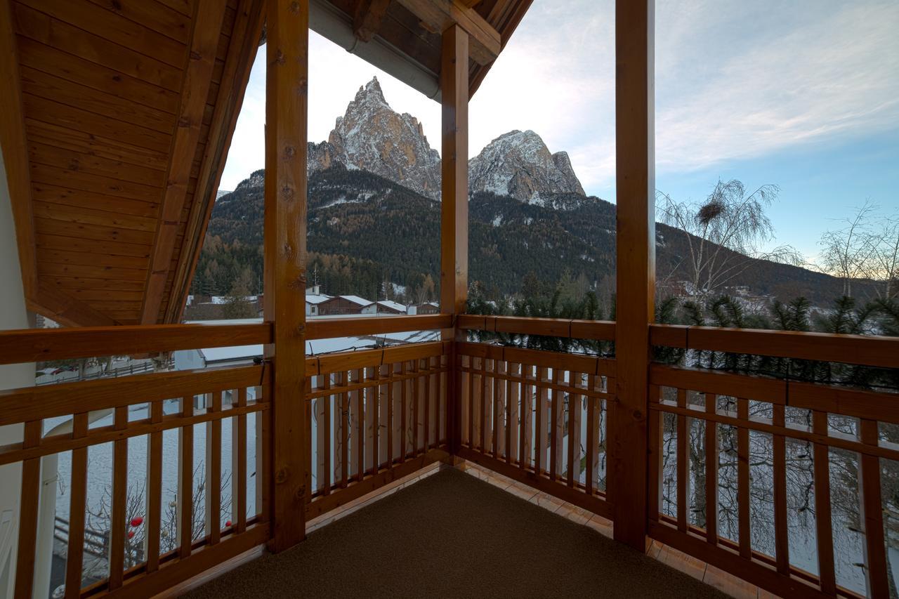 Residence Erika - Apartments, Breakfast & Sauna Siusi Eksteriør bilde